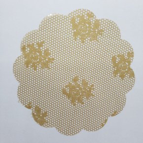 Fundo Chapado Nº9 Dourada C/100