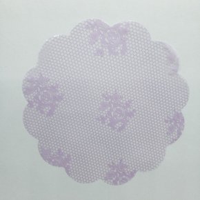 Fundo Decorado nº 9 Rendado Lilás com 100 un. – Cartonagem Brasil 