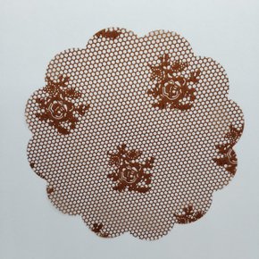 Fundo Decorado nº 9 Rendado Marrom com 100 un. – Cartonagem Brasil