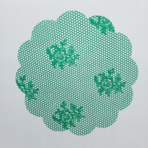 Fundo Decorado nº 9 Rendado Verde com 100 un. – Cartonagem Brasil 