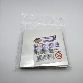 Fundo Quadrado Transparente 8x8cm com 500 un. – Cartonagem Brasil