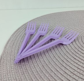 Garfo sobremesa com 50 unidades – Lavanda – Bello Festas 