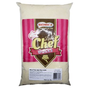 Gelatina em Pó Neutra Pura 1kg – Biomica