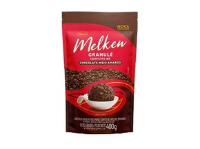 Granulé de Chocolate Meio Amargo Melken 400g – Harald (CAIXA FECHADA)