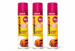 Kit 3 unid  Desmoldante Spray Untafacil 400ml