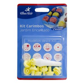 Kit Carimbos Jardim Encantado Amarelo - Bluestar