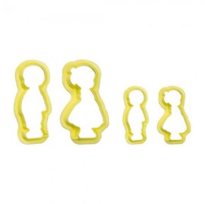 Kit Cortador Chá de Revelação com 4 peças - BlueStar