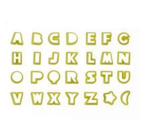 Kit Cortador Letras 3,5cm com 28 peças - BlueStar