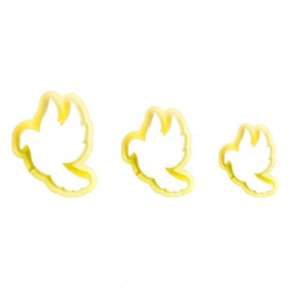 Kit Cortador Pomba da Paz com 3 peças - BlueStar