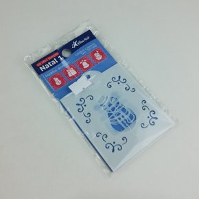 Kit Mini Stencil de Natal - N°1 -  Bluestar