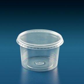 Kit Pote Redondo com tampa 1000ml – C/20 (G-315) – Galvanotek