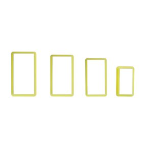 Kit Retângulo com 4 peças = BlueStar