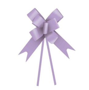 Laço pronto Plástico 23mm Lilás 10 unidades - Cromus