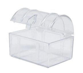 Lembrança Baú Transparente - unidade