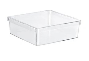 Lembrança caixa acrílica 7x7x4 com 10 unidades