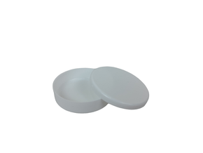 Lembrança Latinha Redonda Branca com 10 unidades 