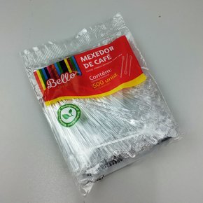 Mexedor de Café Cristal – 500un – Bello Festas