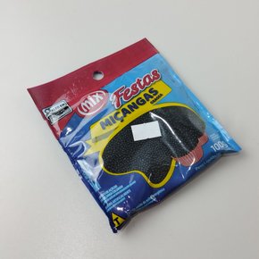 Miçanga Preta 100g – Mix