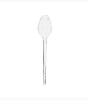 Mini Colher Transparente (Cristal) com 100 un. - Strawplast