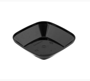 Mini Prato 7,5cm Preto com 10 un. - Strawplast