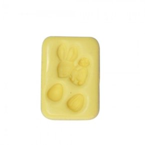 Molde de Silicone Coelho com Ovos de Páscoa – BlueStar 