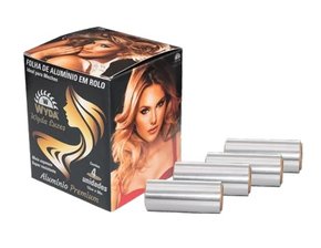 Papel Alumínio Wyda Luzes 12cm x 50m – 4 rolos – Wyda