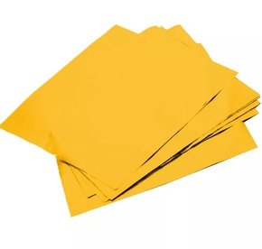 Papel Chumbo com 300 Unidade Amarelo 8x7,8cm – Cromus 