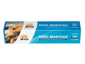 Papel Manteiga rolo 29cm x 50m – Wyda