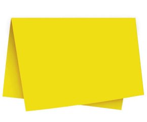 Papel Seda 49x69 Amarelo Unidade – Cromus