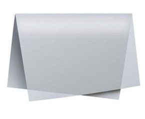 Papel Seda 49x69 Metal Prata Unidade – Cromus (PACOTE FECHADO)