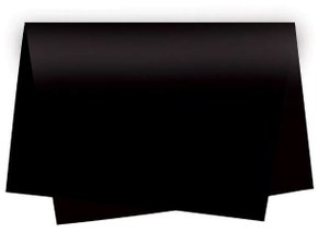Papel Seda 49x69 Preto Unidade – Cromus