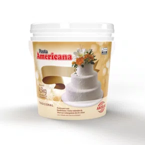 Pasta Americana branca - 4,5kg Arcolor