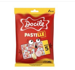 Pastille Docile mini 5 sortidas 240g 