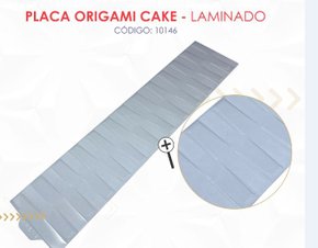Placa Origami Cake Laminado – BWB