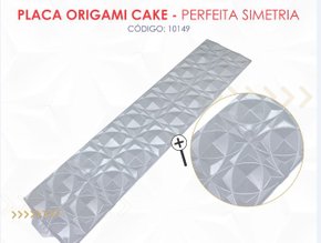 Placa Origami Cake Perfeita Simetria– BWB