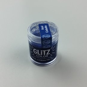 Pó Decorativo Glitter Azul Cobalto 5g – Fab
