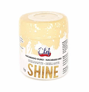 Pó para decoração Nacarado Ouro 5g Shine – Iceberg