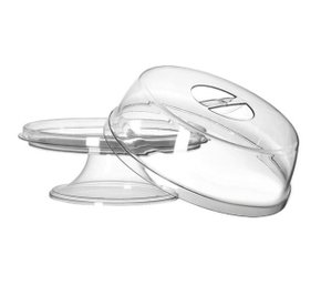 Porta Bolo com pedestal 32cm – Três Triângulos