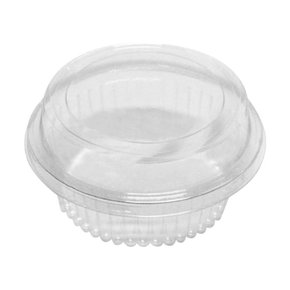 Pote para doce redondo com tampa - C/10 170ML (G-640SF) – Galvanotek 