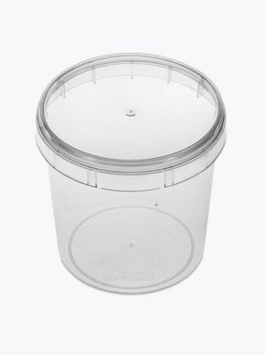 Pote Redondo 220ml com Tampa e Lacre com 10 Un. – Plastilânia 