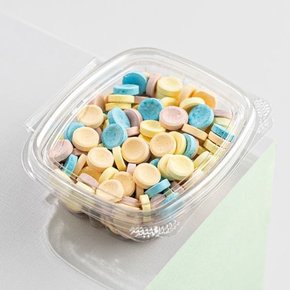 Pote Retangular com tampa articulável - 120Ml GA-87) – Galvanotek 