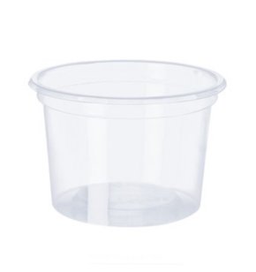 Pote Transparente 200ml com 50 Un. PPT-205 PP – Copobras 