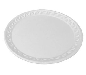 Prato de Isopor EPS redondo MP25 - unidade- Meiwa 