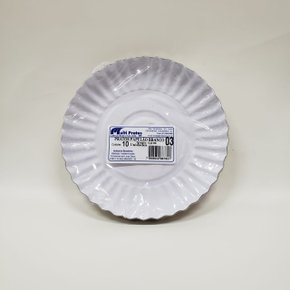Prato de Papelão Branco Nº 3 com 10 unidades – 17,50cm