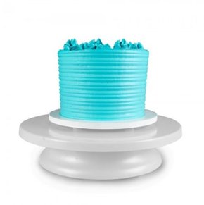 Prato Giratório Bailarina para bolo 29,5cm Branca – Bluestar