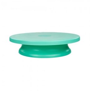 Prato Giratório Bailarina para bolo 29,5cm Verde Tiffany – Bluestar