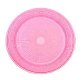 Prato para Bolo 15cm Rosa Biodegradável – Trik Trik 