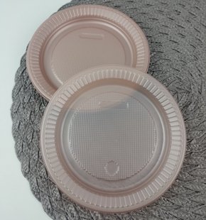 Prato para Bolo 15cm Perolado Rosa Gold – Bello Festas 