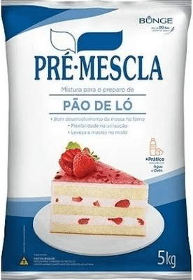 Pré Mistura Pré-Mescla Pão de Ló - 5kg – Bunge 