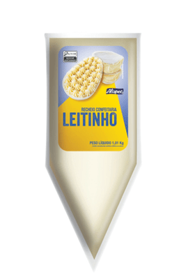 Recheio confeitaria leitinho 1,01kg – Alispec 